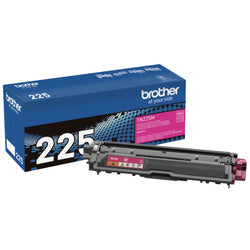 Genuine Brother TN-225M High-Yield Magenta Toner Cartridge