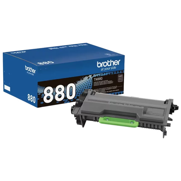 Genuine Brother TN-880 Super High Yield Black Toner Cartridge, TN-880BK