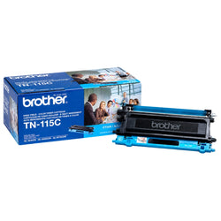Genuine Brother TN115C Cyan High-Yield Toner Cartridge, TN-115C
