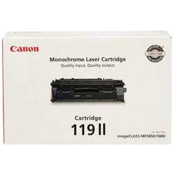 Genuine Canon 119 High-Yield Black Toner Cartridge, 3480B001 