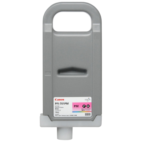 Genuine Canon 700ml PFI-701 Photo Magenta High-Yield Ink Cartridge, 0905B001AA