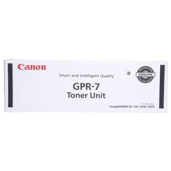 Genuine Canon GPR-7 High Yield Black Toner Cartridge, 6748A003AA