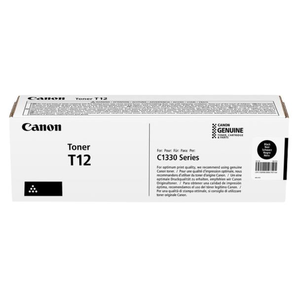 Genuine Canon T12 Standard Yield Black Toner Cartridge, 5098C006