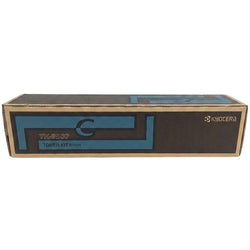 Genuine Kyocera TK-8507 Standard-Yield Cyan Toner Cartridge, TK-8507C