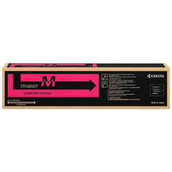 Genuine Kyocera TK-8507 Standard-Yield Magenta Toner Cartridge, TK-8507M