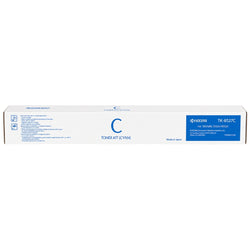 Genuine Kyocera TK-8527 Standard Yield Cyan Toner Cartridge, TK-8527C