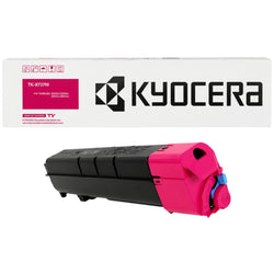 Genuine Kyocera TK-8737 Standard Yield Magenta Toner Cartridge, TK-8737M