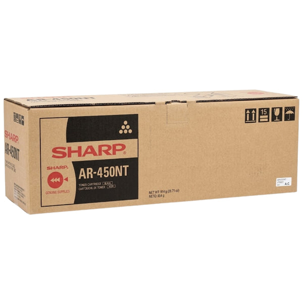 Genuine Sharp AR-450NT High Yield Black Toner Cartridge, AR-450MT