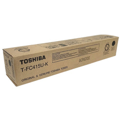 Genuine Toshiba TFC415UK Standard Yield Black Toner Cartridge, T-FC415U-K