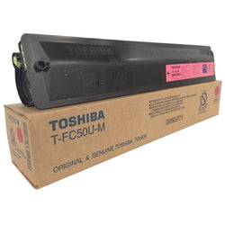 Genuine Toshiba TFC50UM Standard Yield Magenta Toner Cartridge, T-FC50U-M