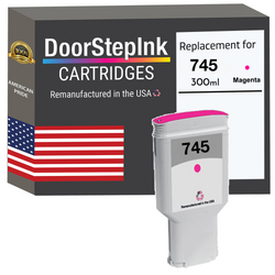 HP 745 300mL (F9K01A) Magenta Remanufactured in the USA Ink Cartridge