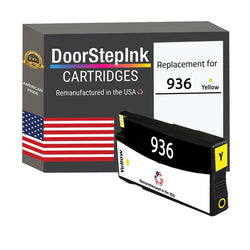 DoorStepInk Brand for HP 936 (4S6V1LN) Yellow Remanufactured in the USA Ink Cartridge