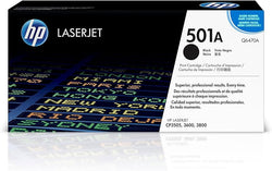 HP 501A High Yield Black LaserJet Toner Cartridge, Q6470A