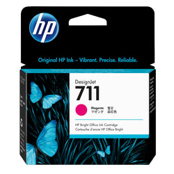 Original HP 711 29-ml (CZ131A) Magenta DesignJet Ink Cartridge