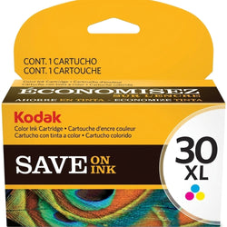 Kodak 30XL High-Yield Tri-Color Ink Cartridge