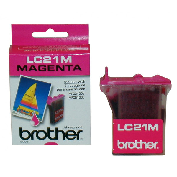 Original Brother LC21 Innobella Magenta Ink Cartridge, LC21M