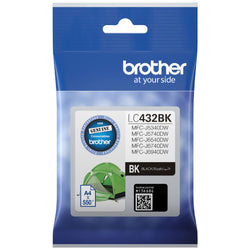 Original Brother LC432BK Standard Yield Black Ink Cartridge