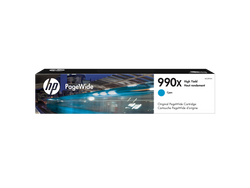 Original HP 990X High Yield Cyan Ink Cartridge, M0J89AN