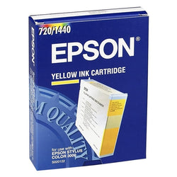 Genuine Epson S020122 Yellow Inkjet Cartridge, MJIC9Y