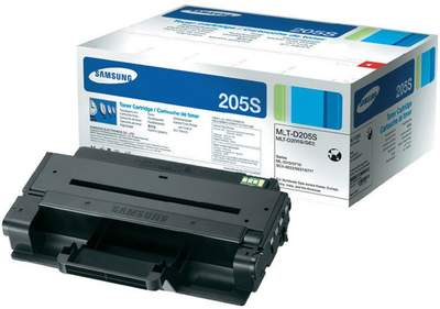 Orignal Samsung 205S Standard Yield Black Toner Cartridge, MLT-D205S