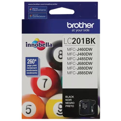 New Genuine Brother LC201 Black Ink Cartridge