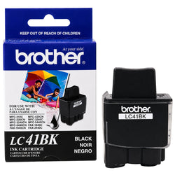 New Genuine Brother LC41BK Black Ink Cartridge