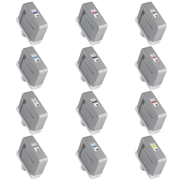 OEM Canon PFI-1300 330ml Matte/Photo Black, Cyan, Magenta, Yellow, Photo Cyan, Photo Magenta, Gray, Photo Gray, Red, Blue, Chroma Opt Ink Tank
