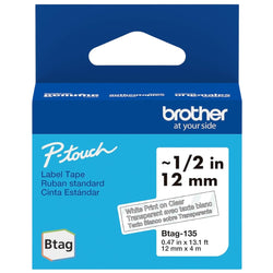 Original Brother Btag Label Tape for P-Touch PT-N10, PT-N20 & PT-N25BT