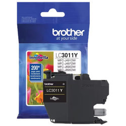 Original Brother LC3011 Yellow Ink Cartridge