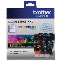 Original Brother LC3033 Extra High Yield Cyan, Magenta, Yellow Ink Cartridge