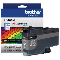 Original Brother LC406XL High Yield Black Ink Cartridge