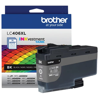 Original Brother LC406XL High Yield Black Ink Cartridge