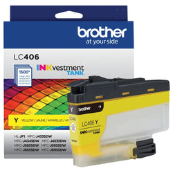Original Brother LC406 Yellow Cartridge