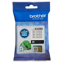 Original Brother LC432BK Standard Yield Black Ink Cartridge