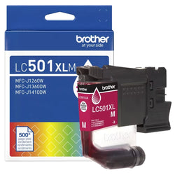Original Brother LC501XL High Yield Magenta Ink Cartridge