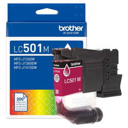 Original Brother LC501 Standard Yield Magenta Ink Cartridge