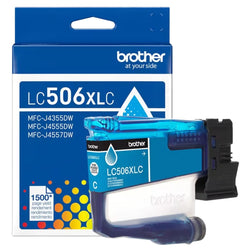 Original Brother LC506XL High Yield Cyan Ink Cartridge