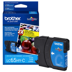 Original Brother LC65 Cyan Ink Cartridge