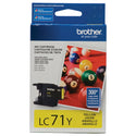 Original Brother LC71 Yellow Ink Cartridge
