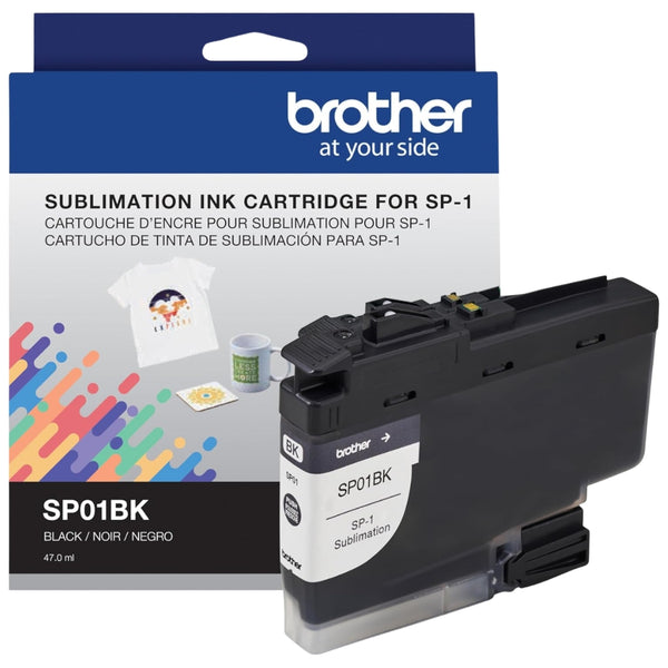 Original Brother SP01 Standard Yield Black Ink Cartridge, SP01BKS