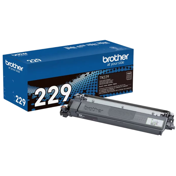 Original Brother TN-229 Standard Yield Black Toner Cartridge, TN229BK