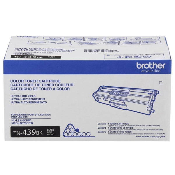 Original Brother TN-439 Extra High Yield Black Toner Cartridge, TN-439BK