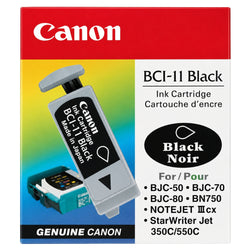 Original Canon BCI-11 Black Ink Cartridge-3 Pack