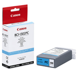 Original Canon BCI-1302PC (BCI-1302) 130-ml Photo Cyan Inkjet Cartridge