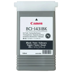 Original Canon BCI-1431BK Black Ink Cartridge, 8963A001