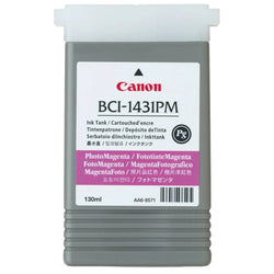 Original Canon BCI-1431PM Photo Magenta Inkjet Cartridge, 8974A001AA