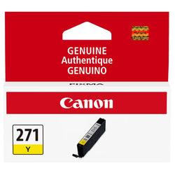 Original Canon CLI-271 Standard Yield Yellow Ink Cartridge