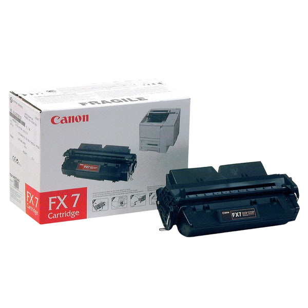 Original Canon FX7 Toner Cartridge, Black (4,500 Yield)
