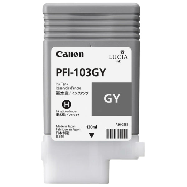 Original Canon PFI-103 PFI-103GY 2213B001AA Grey 130ml Ink Tank