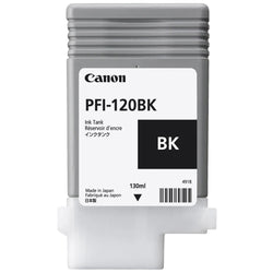 Original Canon PFI-120 Black High-Yield Ink Cartridge, 2885C001AA